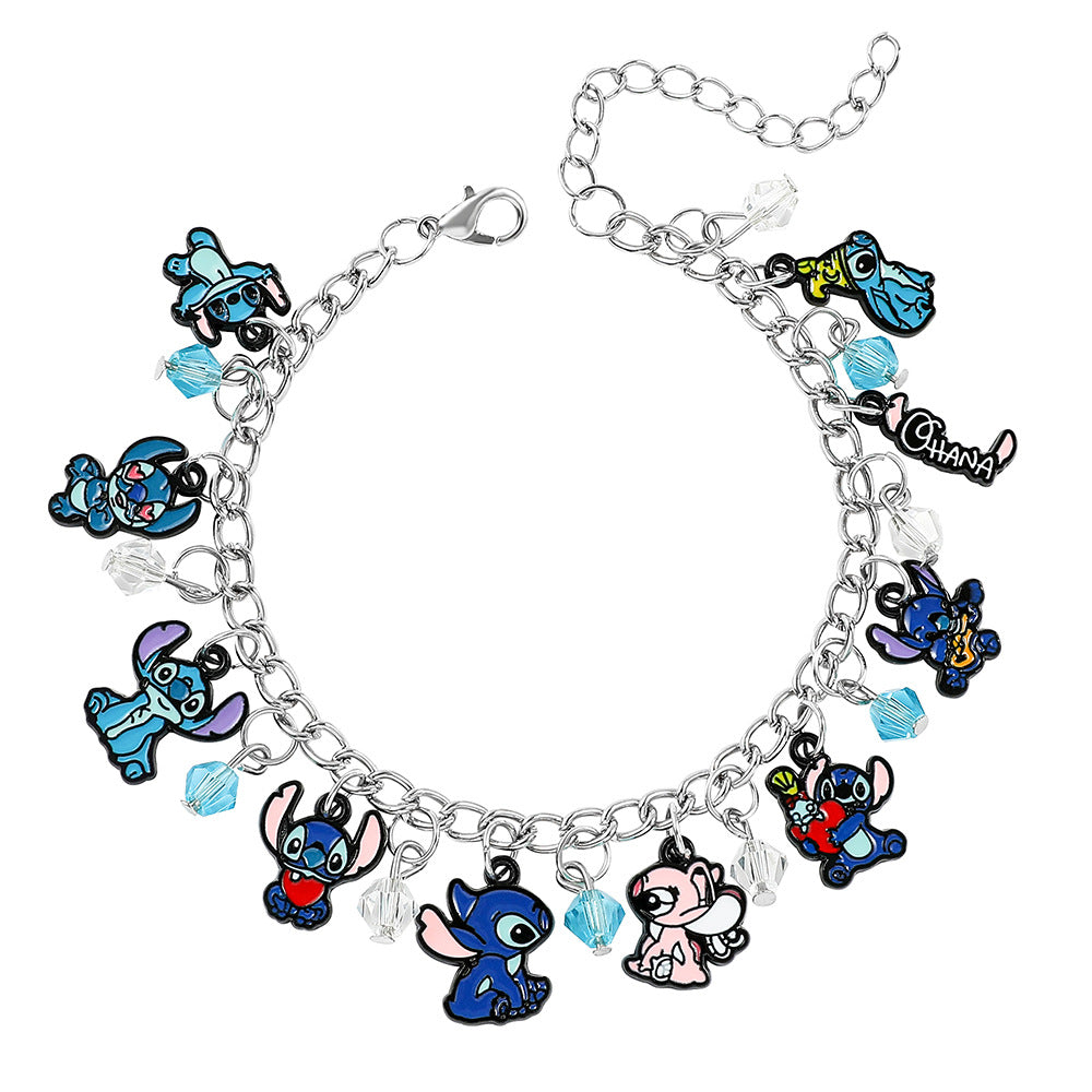 Stylish Alloy Stitch Bracelet for Couples Gift