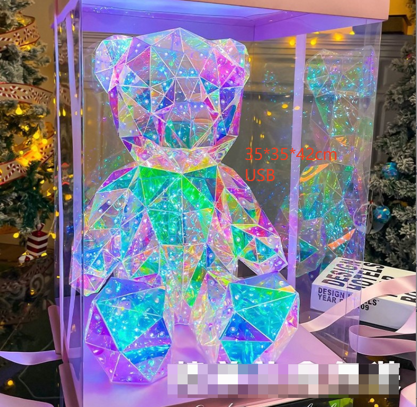 Lumen Png Color Colorful Luminous Bear Gift Birthday Gift Decoration – Keep Your ...