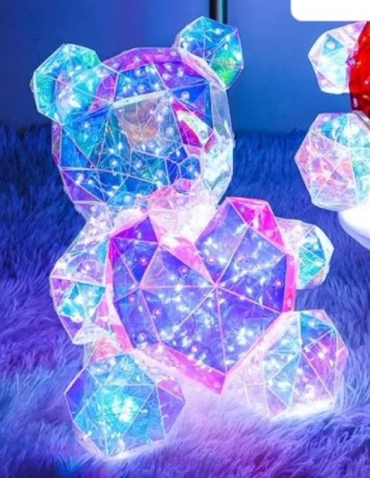 Lumen Png Color Colorful Luminous Bear Gift Birthday Gift Decoration – Keep Your ...